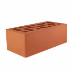Кирпич облицовочный ОСМиБТ, красный 1,4НФ 250х120х85 (352шт) Старый Оскол