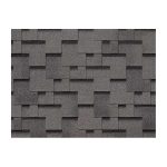 Гибкая черепица RoofShield Family ECO Lite Modern FL-M-53 Серый с оттенением