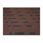 Гибкая черепица RoofShield Family Lite Modern FL-M-44 каштан