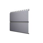 Сайдинг металлический GL ЭкоБрус 345/320 (Satin-9006-0,5)