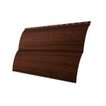 Сайдинг металлический в плёнке GL Блок-хаус NEW 361/334 (Print-Choco Wood-0,45)