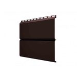 Сайдинг металлический GL ЭкоБрус 345/320 (Drap-8017-0,45)