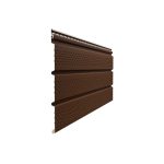 Софит Docke Т4 PREMIUM перфорированный (каштан), 3000х305мм