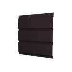Софит металлический GL с центральной перфорацией 357/325 (Drap-9005-0,45)