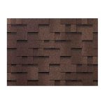 Гибкая черепица RoofShield Premium Modern Р-М-34 (Лесной орех) 3,0 м.кв./уп.