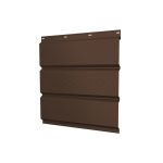 Софит металлический GL с центральной перфорацией 357/325 ( Satin-8017-0,5)