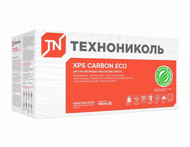 Утеплитель Технониколь XPS CARBON ECO – идеальное решение для утепления коттеджа от фундамента до кровли. 